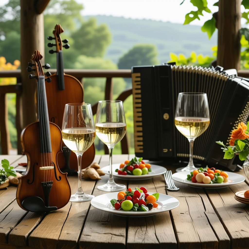Struga z vina in glasbe: Kako združiti kulinariko in kulturo