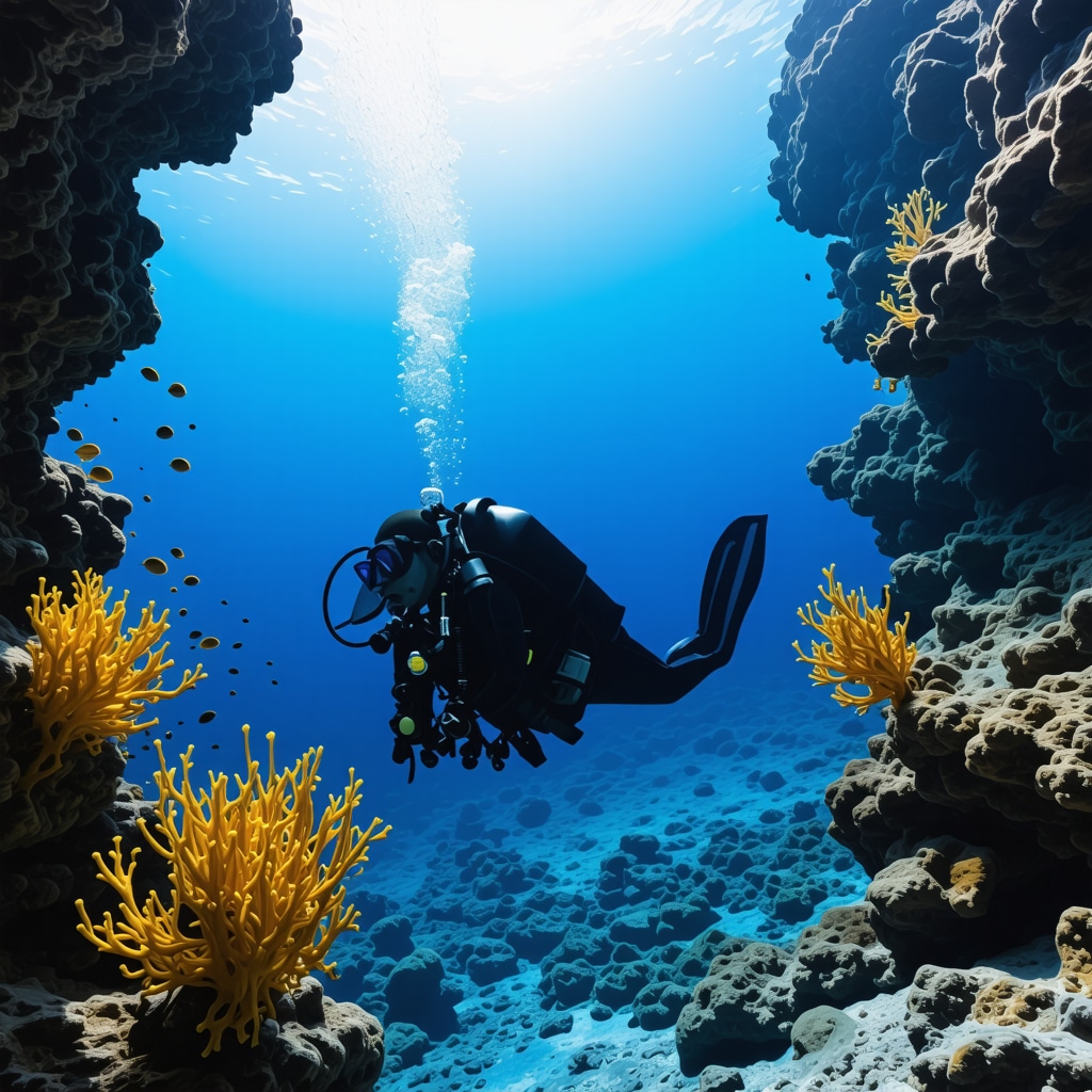 Technical divers exploring underwater archaeological sites and marine biodiversity in Halkidiki, Greece