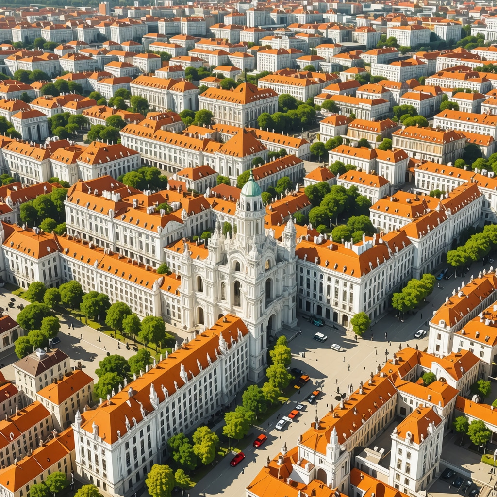 Historic Iași cityscape with augmented reality and 3D digital models overlay