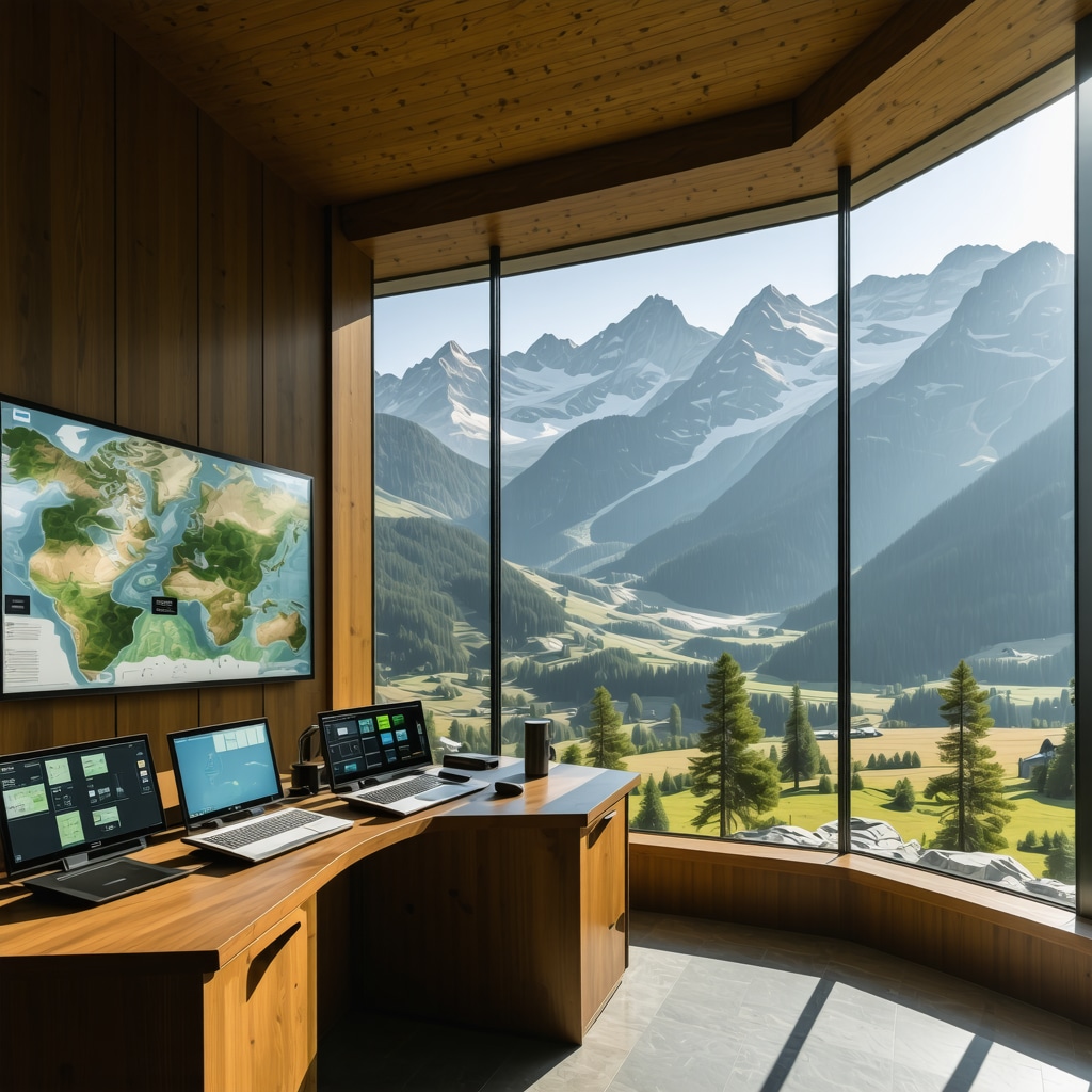 Digital visitor management and ecological monitoring setup in Durmitor National Park