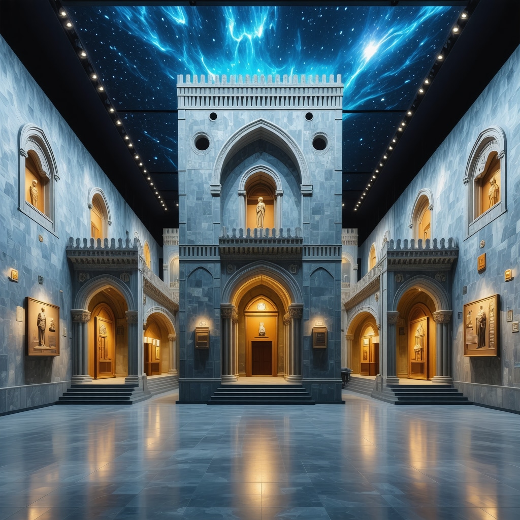 Interactive digital museum exhibit in Iași featuring 3D models and AI-enhanced cultural artifacts