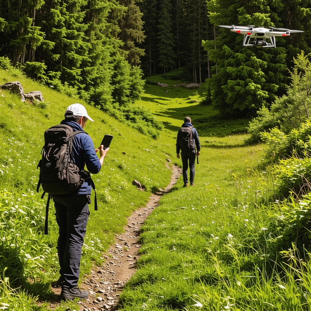 Dron nad pohodniško potjo na Zlatiboru spremlja zdravje gozda in rastlinstva