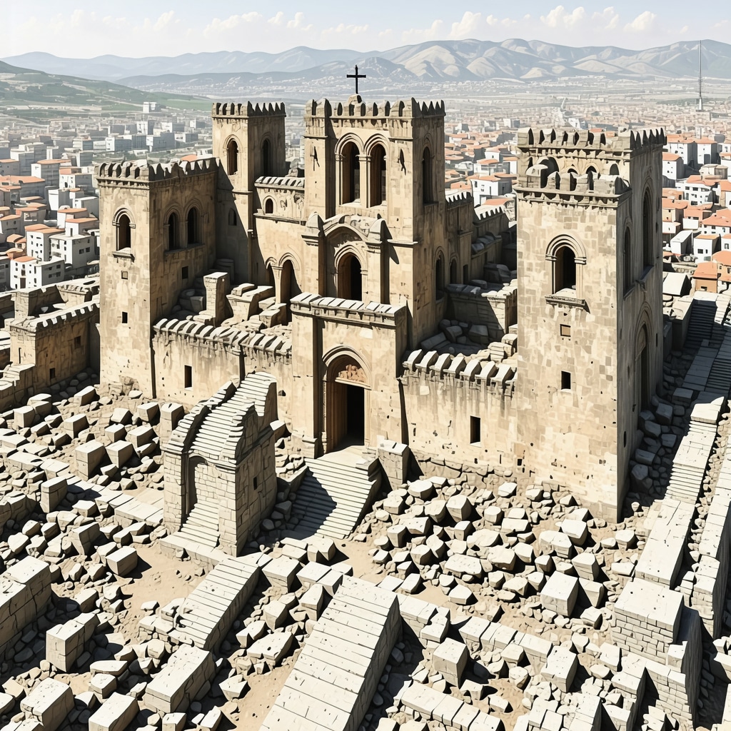 Visualization of 3D LiDAR scan and GIS mapping of medieval ruins in Novi Pazar for heritage preservation