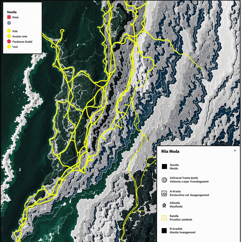 Aerial view of Đavolja Varoš with GIS overlays and AI model visualizations