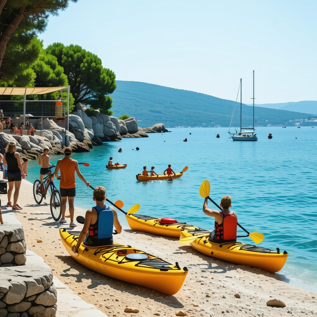 Biograd na Moru: Najboljše športne aktivnosti za turiste