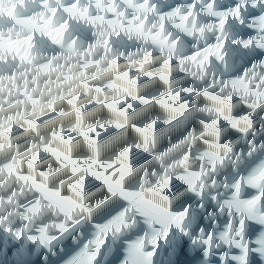 3D digital reconstruction of Cetinje's historic buildings showcasing digital heritage preservation