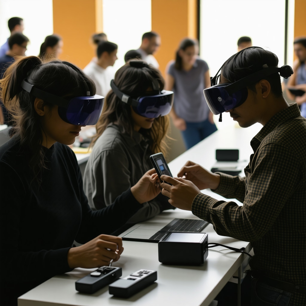 Multiethnic community members in Gostivar using advanced digital technologies to preserve cultural heritage