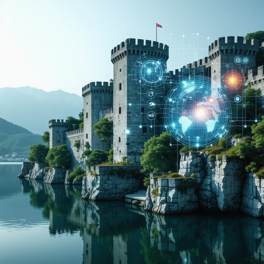 Visualization of advanced AI and IoT sensor data monitoring the structural health of Golubac fortress