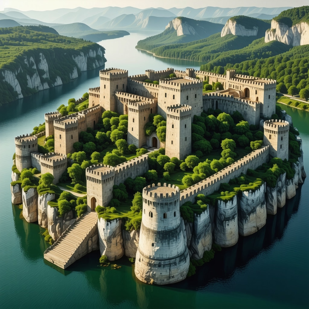 3D digitalna modelacija Golubaškega gradu z arheološkimi in GIS podatki ob Donavi