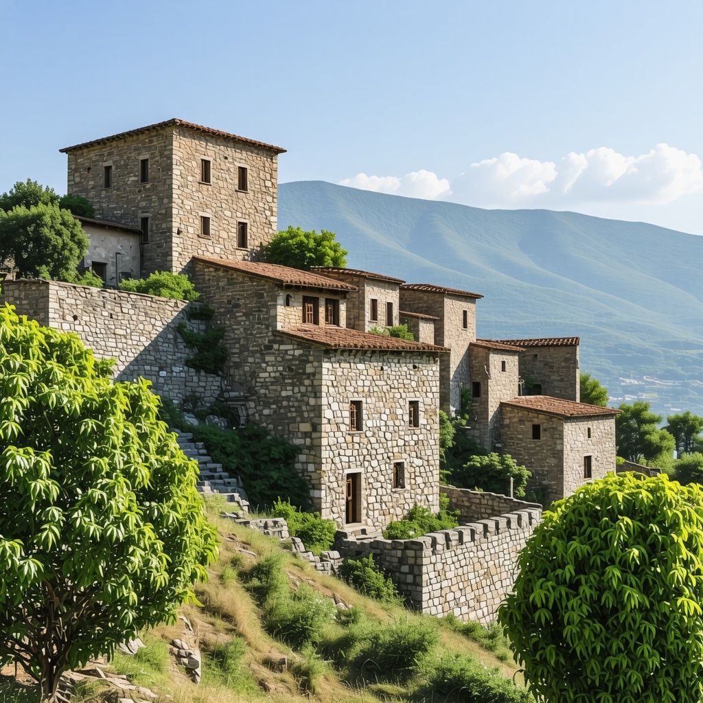 Gjirokastër: Tradicionalna arhitektura in kulturna dediščina Albanije