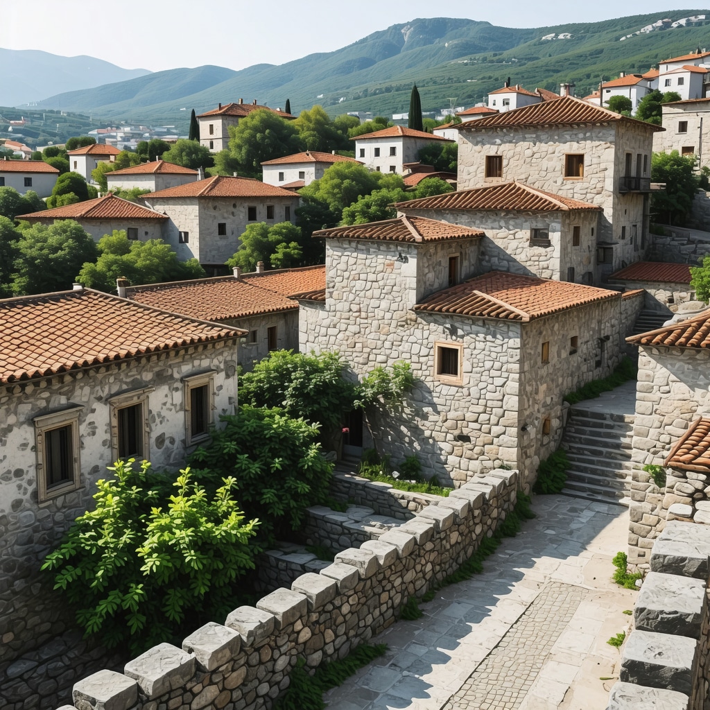 Korçë: Tradicionalna arhitektura in lokalne posebnosti