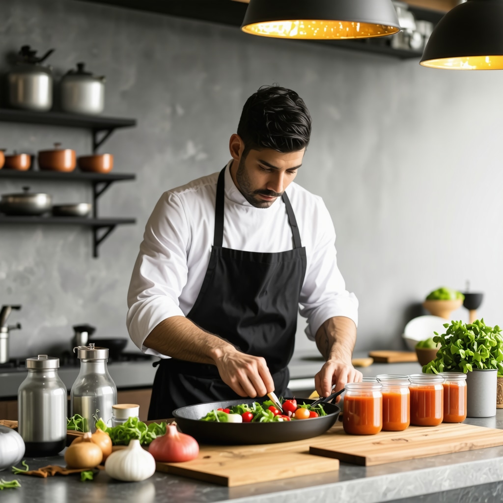 Chef in Ljubuški using modern food preservation methods combining tradition and innovation
