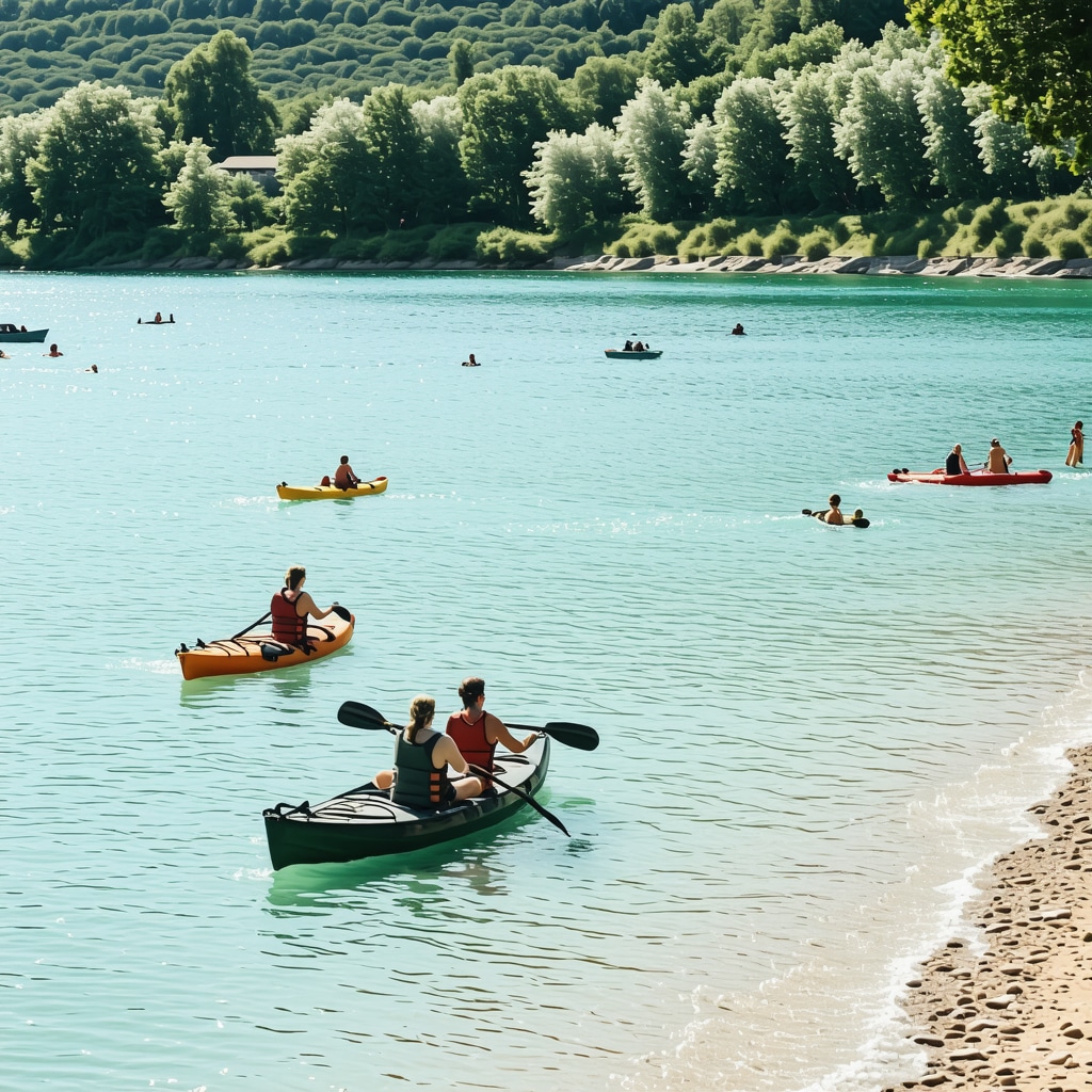 Srebrno jezero: Vodnik po vodnih športih in počitniških aktivnostih