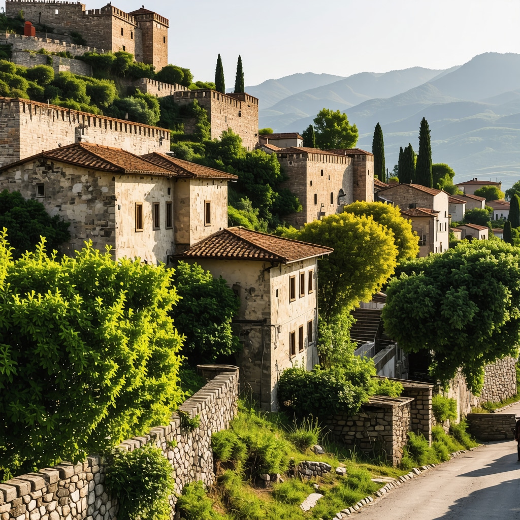 Berat: Slikovita arhitektura, trdnjave in zgodovinske zgodbe v Albaniji