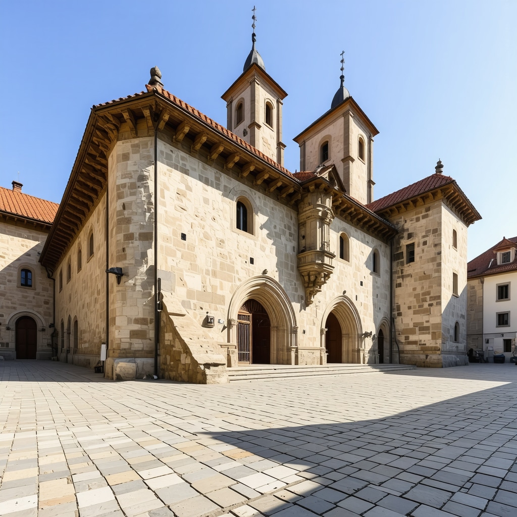 Futuristic visualization of digital tools transforming cultural heritage in Celje