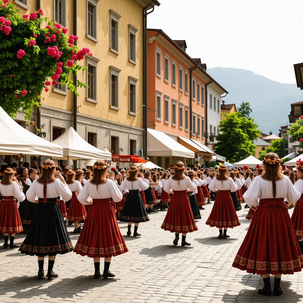 Kranj: Kulturni festivali in umetniška četrt v Sloveniji