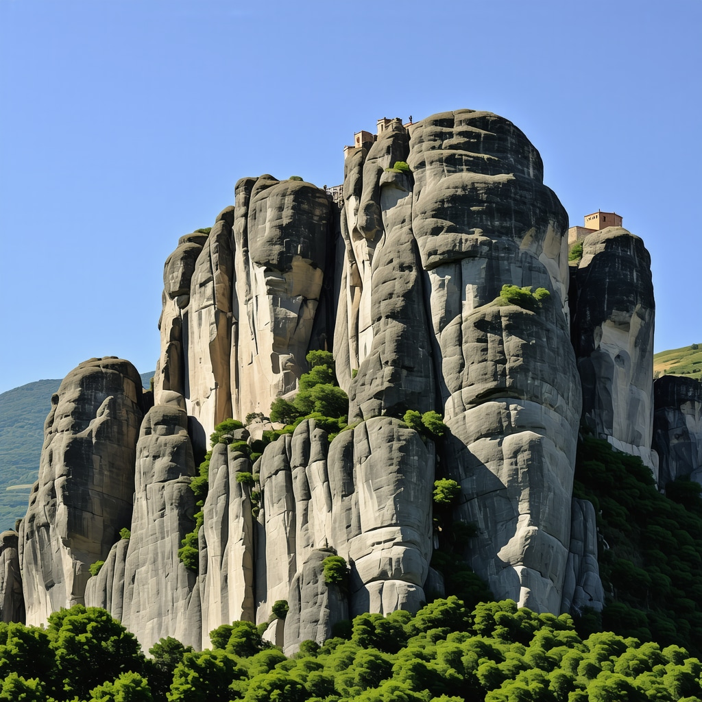 Meteora: Duhovne poti, osupljive skalne formacije in umetniške dediščine
