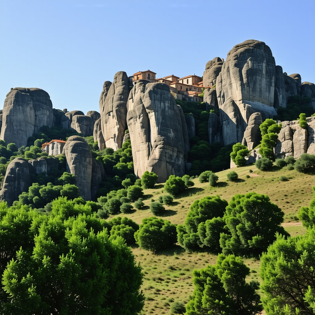 Meteora: Odkrijte čudovite samostane, razglede in legende v Grčiji