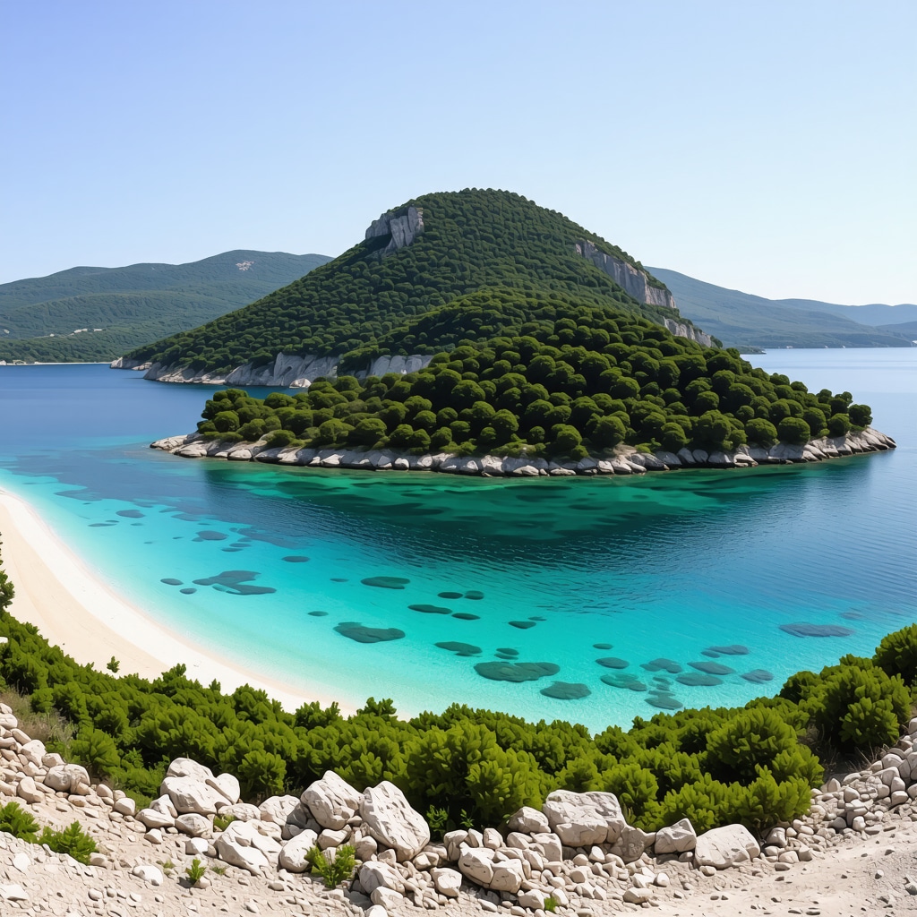 Mljet: Skrivne plaže, naravni rezervati in zgodovinske znamenitosti