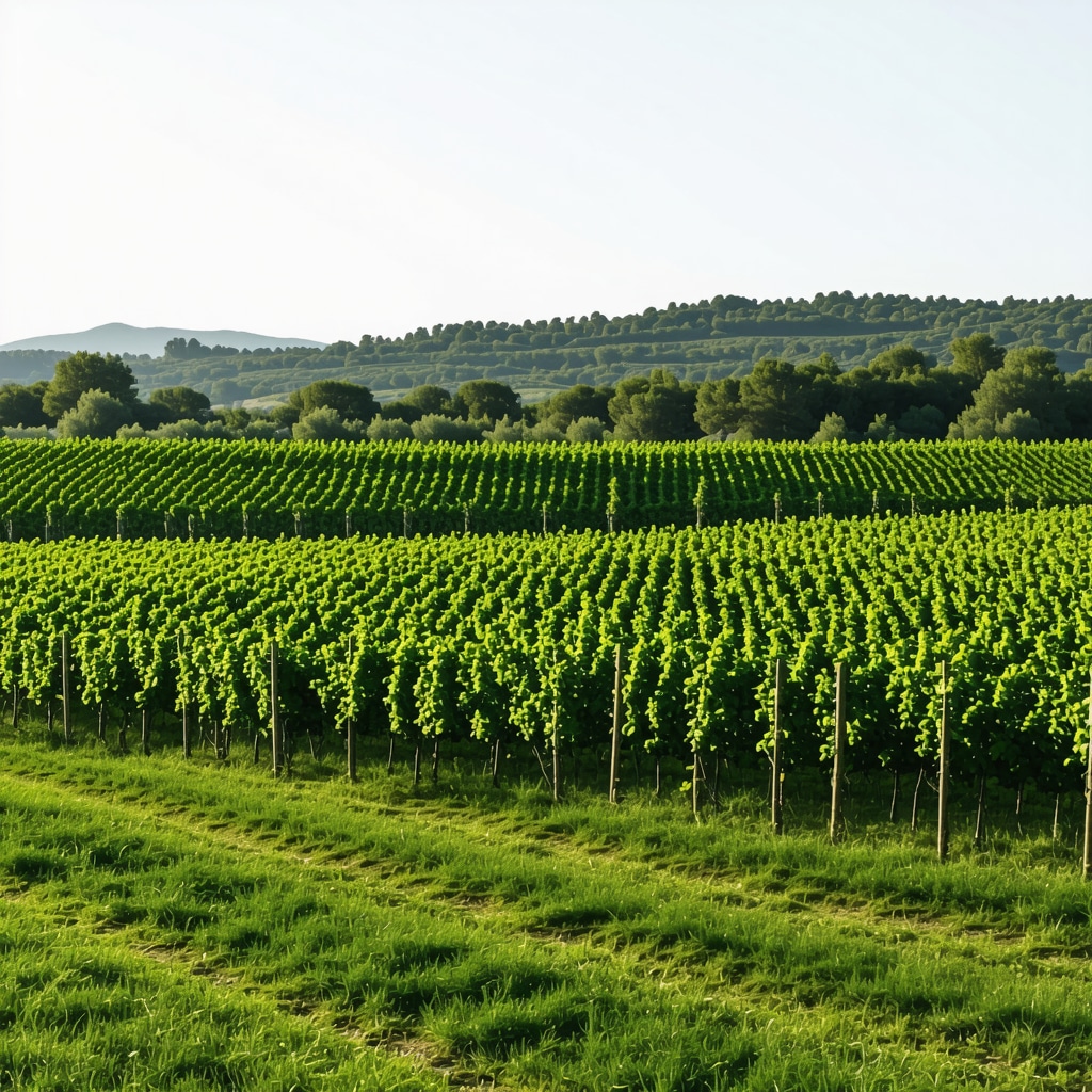 Sodobni vinograd z IoT senzorji in ekološkimi praksami v Tekirdağ