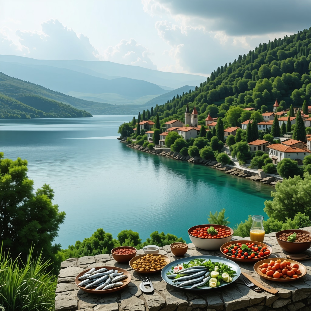 Ohrid: Skrivnosti jezera, kulturne znamenitosti in lokalna prehrana v Severni Makedoniji