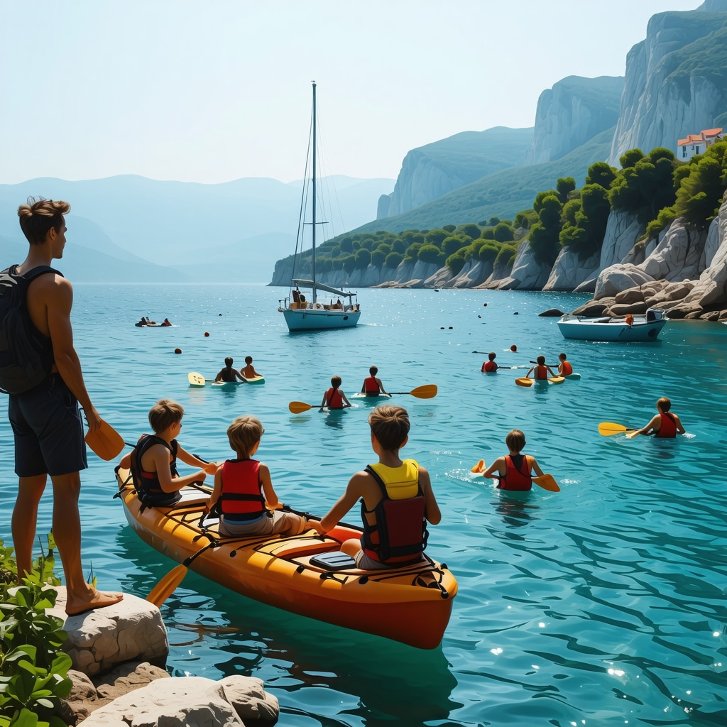 Omiš: Najboljše aktivnosti za družine in športnega duha na Jadranu