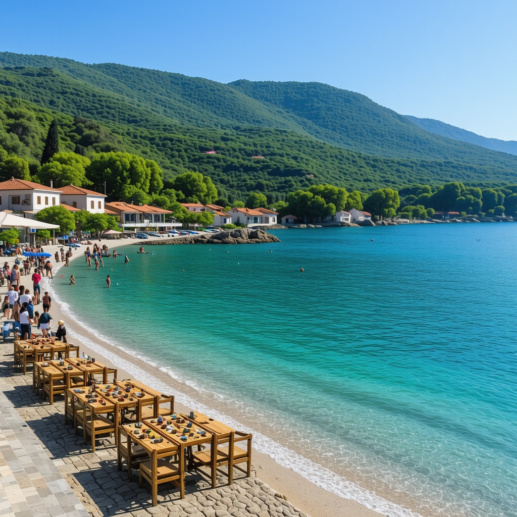 Pogradec: Slikovite plaže, jezero in gastronomija v Egejskem delu Albanije