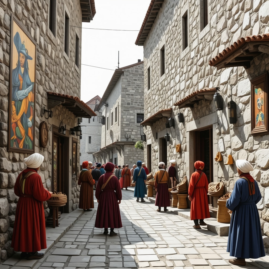 Prizren: Umetnost in tradicija na ulicah starih kamnitih fasad