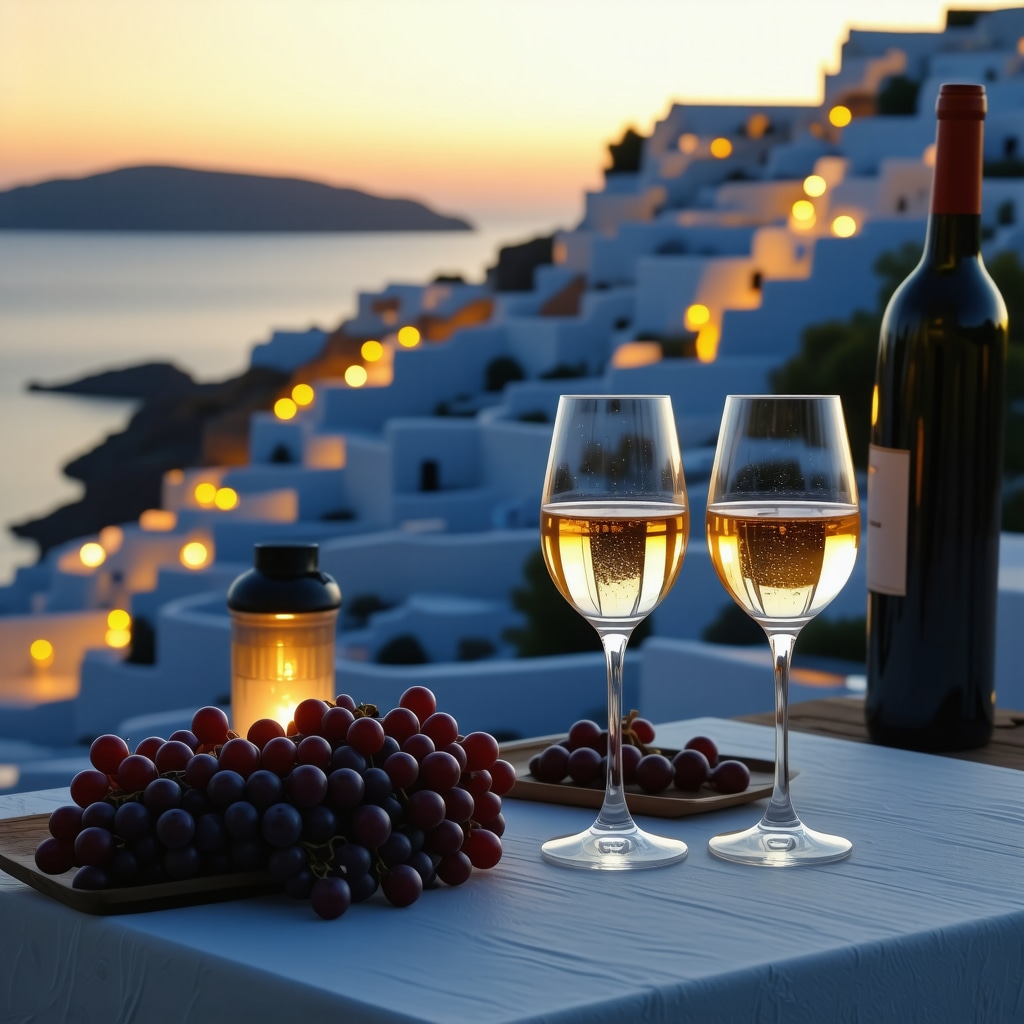 Santorini: Romantične noči in okusne vinske poti | Gastronomija regije