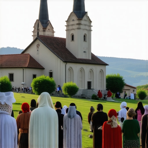 Gračanica: Odkrivanje zgodovinskih treh cerkva in običajnih prireditev na Kosovu