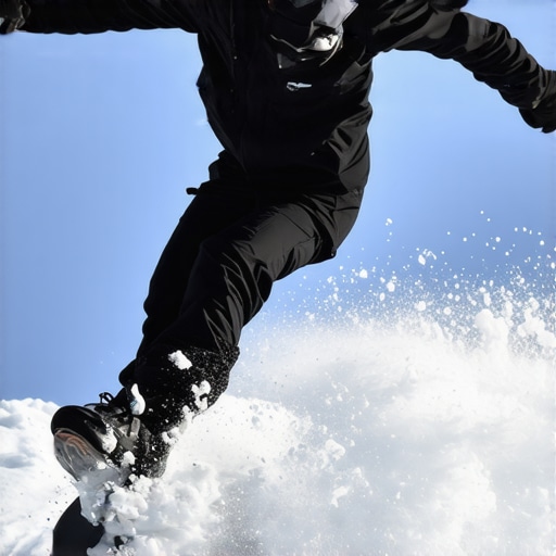 Napredni športnik izvaja trike na snowboardu v snowparku v Borovetsu med zimo