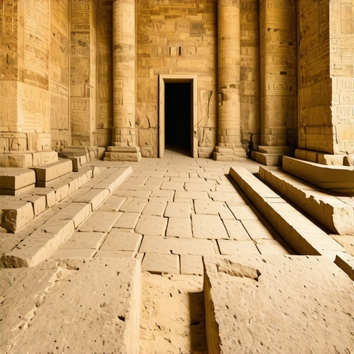 A person using VR headset exploring ancient ruins through a digital platform.