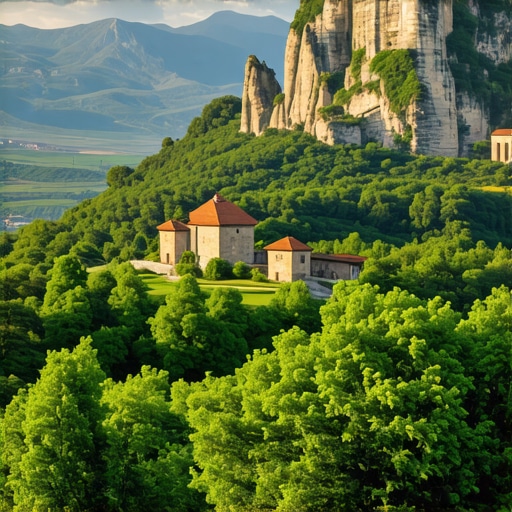 Balkan mountains showcasing natural beauty and historical sites