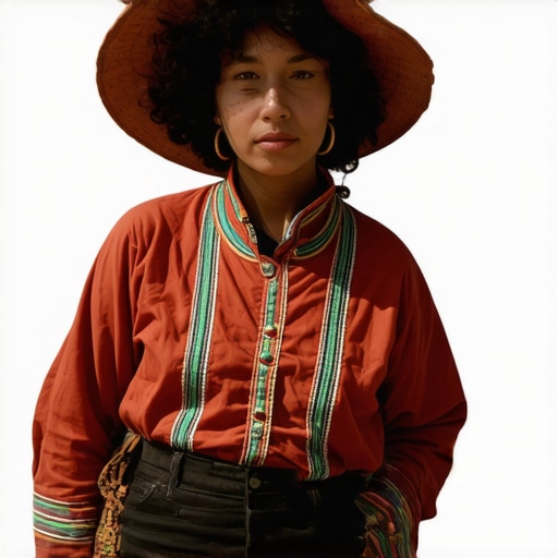 Person engaging with local artisans in a scenic traditional setting, promoting sustainable tourism