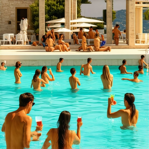 Mikonos 2026: Najboljše zabave ob bazenu pod 40 evri