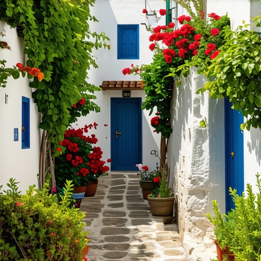 Mikonos 2026: Skrivni vrtovi v starem mestnem jedru