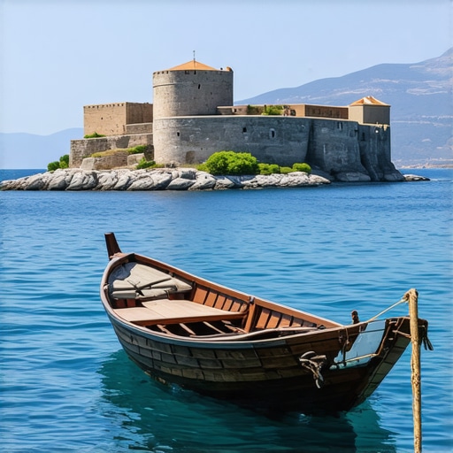 Nafplio 2026: Kako do otoka Bourtzi z majhnim čolnom?