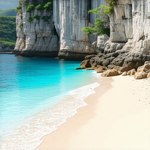 Skrite plaže Himare, ki so dostopne le po ozkih kozjih poteh